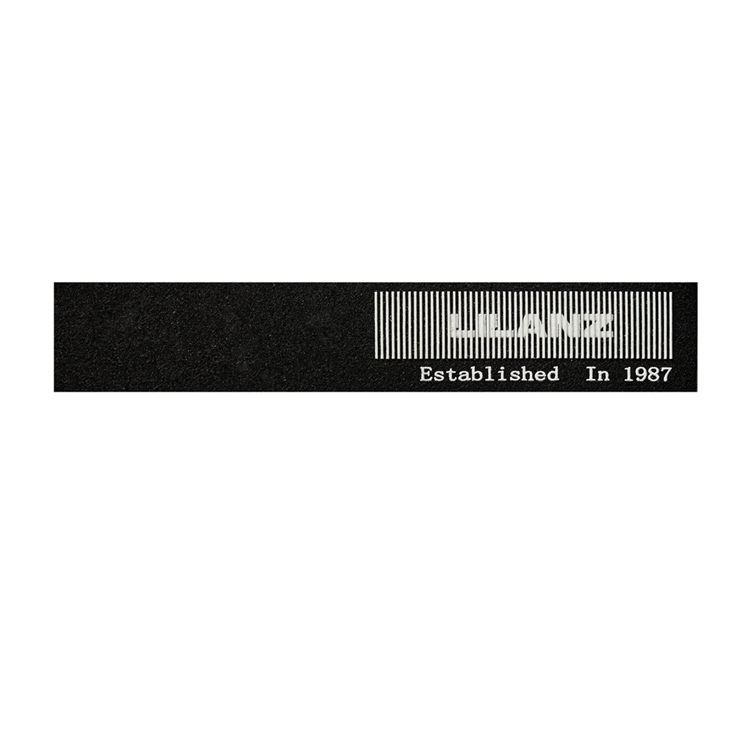 Personalize your clothing with our custom iron-on labels.